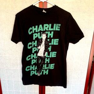 Black Charlie Puth Concert Tee, M